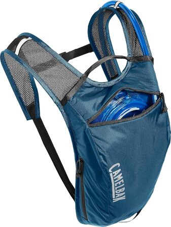 Легкий велосипедний гідратаційний рюкзак CamelBak Hydrobak, 1,4 л, колір Gibraltar Marina/Black