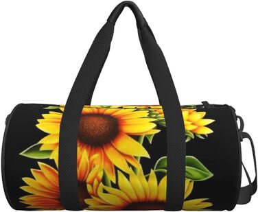 Дорожня сумка-мішок з соняшниками, унісекс, спортивна сумка