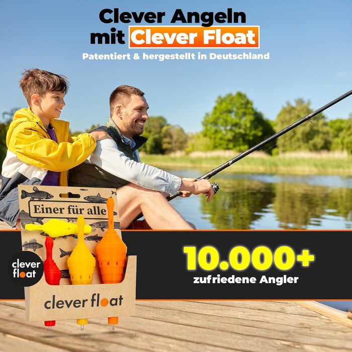 Комплект поплавців без повідця Поплавці з системою AirControl Рибальські поплавці з регульованим опором клювання Рибальські аксесуари, Поплавковий лов форелі, щуки та коропа VarioSet-E