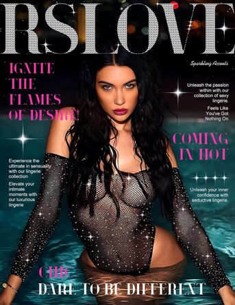 Жіночий боді RSLOVE в сітку з прикрасою зі страз, комбінезон, один розмір, чорний