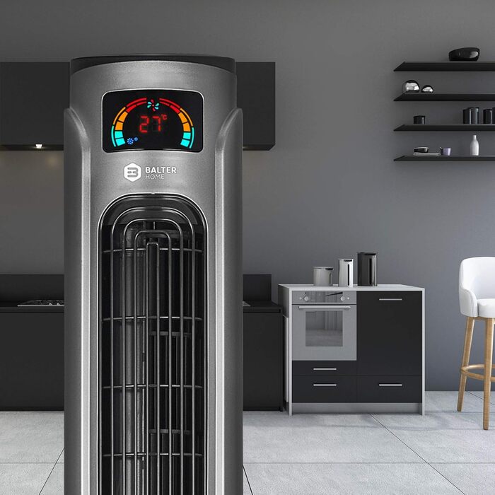 Баштовий вентилятор Balter з пультом дистанційного керування, висота 120 см, безшумний, переможець тестів, вентилятор, вентилятор