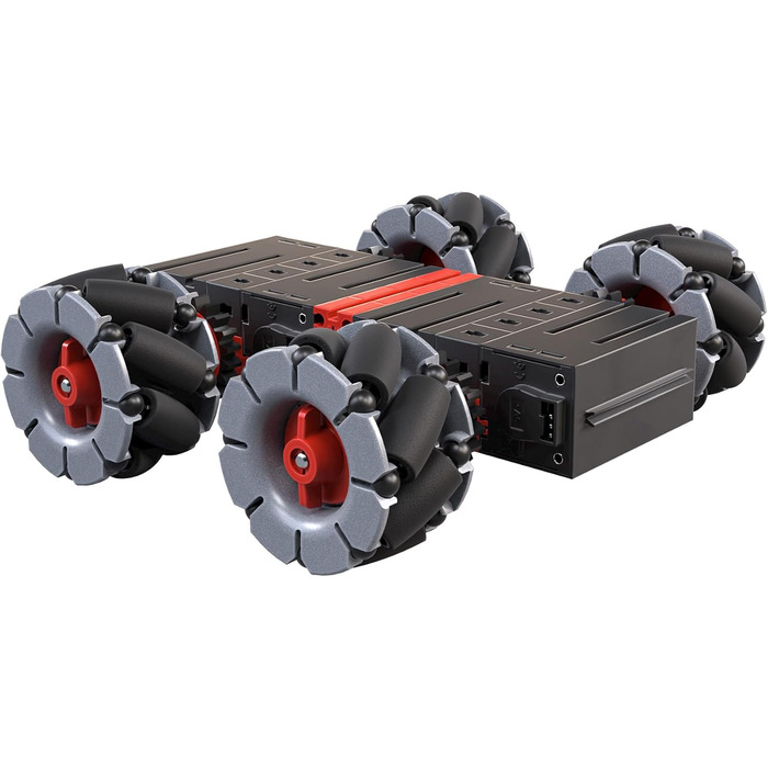Набір Omniwheels fischertechnik Maker Kit 571901 конструктор робота, технічний експериментальний набір для ентузіастів, від 14 років, сірий