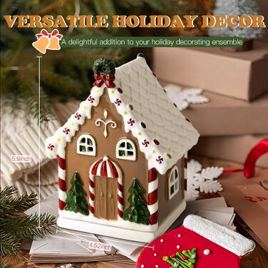 Електричний воскогрій для ароматизованого воску, святкових прикрас, воскоплаву, зимового ароматизатора для ароматерапії, свічкового воску, масляного пальника