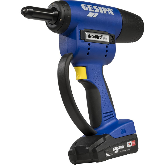 Зарядний пристрій 18 В, сумісний з усіма продуктами CAS (Cordless Alliance System), такими як зарядний пристрій GESIPA AccuBIrd Pro CAS/Birdie CAS