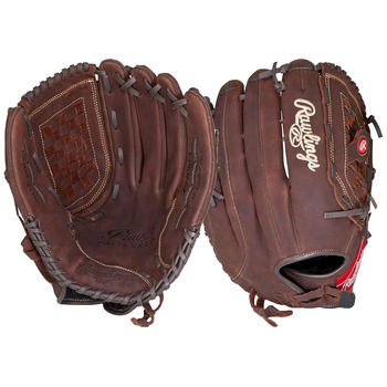 Ловляча рукавичка Rawlings Player Preferred, коричнева, 33 см, для лівої руки, для правої руки 35,6 см - плетіння кошика