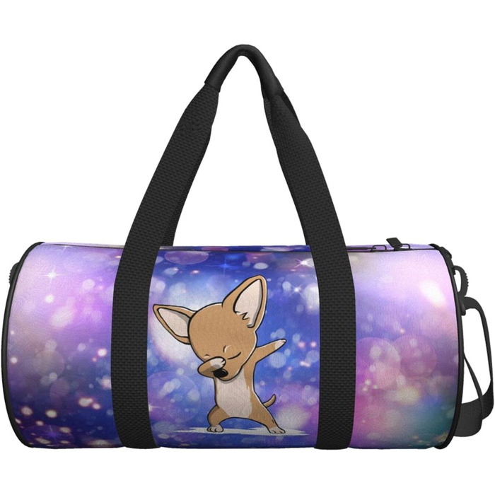 Сумка для подорожей Dabbit Chihuahua велика спортивна сумка для фітнесу, спорту, на нічліг та вихідні для чоловіків і жінок