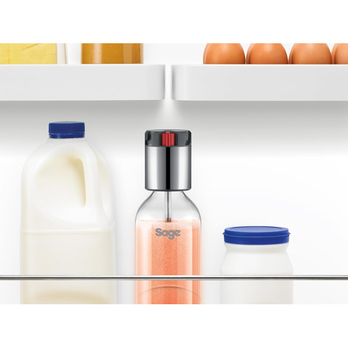 Сумісний з домашньою содовою машиною InFizz Fusion - матова нержавіюча сталь