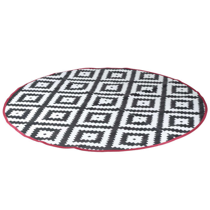 Килимок для пікніка Bo-Camp Falconwood Round Black/White (4271100)