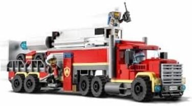Конструктор LEGO 60282 City Mobile Fire Operations Center, іграшка пожежна машина