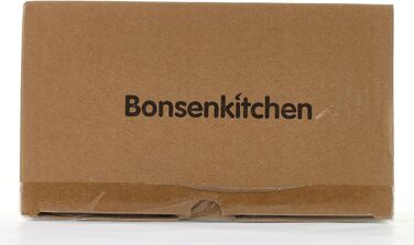 Ручний блендер Bonsenkitchen, ручний блендер 4-в-1 електричний, безступінчаста швидкість 1000 Вт, нержавіюча сталь, віночок, подрібнювач 500 мл і мірний стаканчик 700 мл для дитячого харчування, HB3203 (чорний) 4 в 1