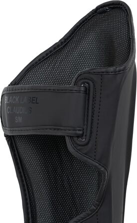 Щитки для гомілок BENLEE зі штучної шкіри Claudius чорні, розмір L-XL