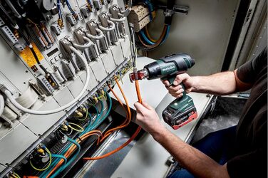 Акумуляторний фен Metabo HG 18 LTX 500 - 610502850 - 18 В - Легкий фен для потужного нагрівання - Без акумулятора та зарядного при