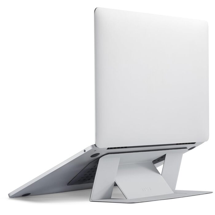 Підставка для ноутбука MOFT, складана підставка для ноутбуків та макбуків з 2 регульованими кутами нахилу, покращує поставу, сумісна з MacBook Air, MacBook Pro 11-16, самоклеюча - Затуманені бухти