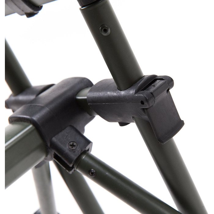 Тримач для вудилищ Master Rod Pod Aluminum Deluxe на 3 вудилища, включаючи сумку для зберігання вудилищ (зелений тримач для вудилищ)