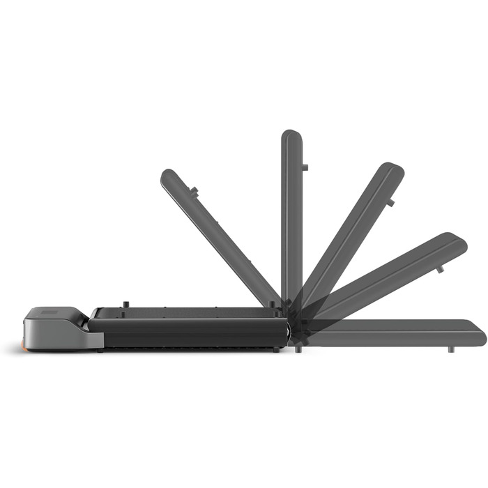 Бігова доріжка WalkingPad від KingSmith Z1, P1, A1 Pro, Z3 Hybrid Walking-Pad для дому/офісу, складна (залежно від моделі вантажопідйомність до 136 кг, швидкість 10 км/год усі моделі світлодіодний дисплей, застосунок, складання не потрібне) Z1 максимальна