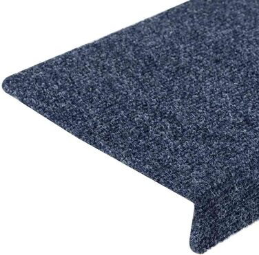 Самоклеючі сходинки, 10 шт. , 65x24 см, антрацит, прямокутний край