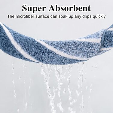 Комплект килимків для ванної SHACOS, 3 предмети, нековзний килимок для ванної, синій, м&39які килимки для ванної, водопоглинаючий килимок для душу, комплект килимків для ванної, що миються, 40x6050x8050x60 см, 40x6050x80U50x60 см, синій