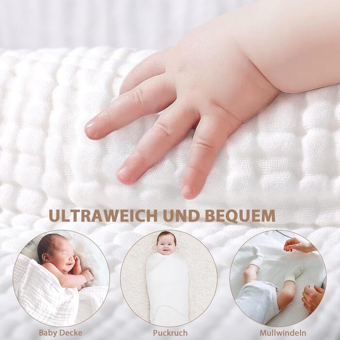 Муслінові серветки для відрижки набір з 5 серветок 65x65 см муслінові серветки 100 бавовняна тканина поглинаючі складні пелюшки дл