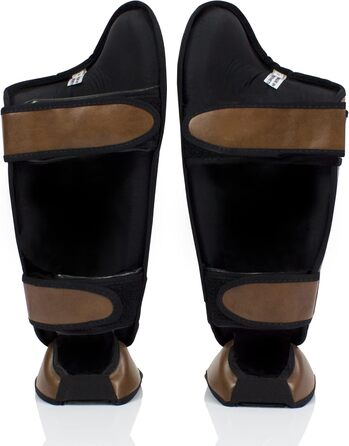 Щитки для гомілок Fairtex Muay Thai SP8 для Muay Thai MMA K1 M коричневі