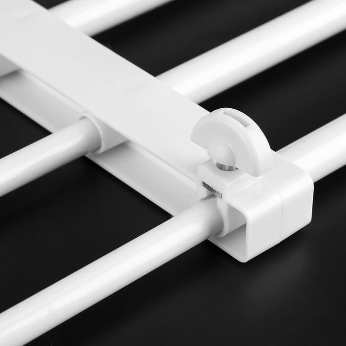 Регульована телескопічна полиця для зберігання, роздільник для шафи/гардероба, висока несуча здатність, не потрібні цвяхи для компактних кухонних шафок