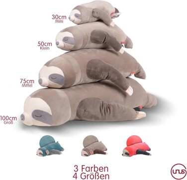 М'яка іграшка UNUS Лінивець, сірий