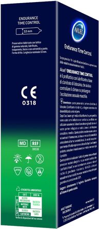 Презерватив із затримкою овуляції, сумісний з нашим лубрикантом, 8 шт., )