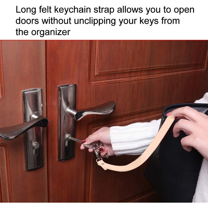 Органайзер для сумочки, органайзер для фетрової сумки, органайзер для сумки в сумці Внутрішні кишені органайзер для сумочки зі зні