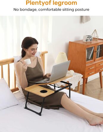 Письмовий столик на колінах (коричневий)