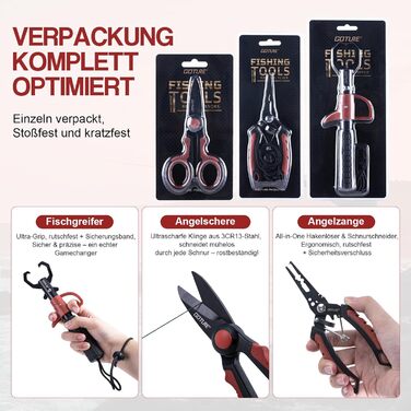 Набір для риболовлі Goture з 2 телескопічними вудками, 1,8 м/2,1 м/2,4 м/2,7 м Повний набір вудок 2 котушки для спінінгу 5,21, набір рибальських інструментів, коробка для приманок та сумка для перенесення для солоної/прісної води, подорожей подарунок для 