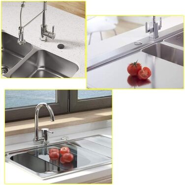 Повітряний вимикач для відведення сміття Довгий кнопковий подрібнювач в зборі Вбудований перемикач матовий чорний з повітряним шлангом