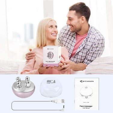 Масажер для обличчя підтяжка шкіри та підтяжка обличчя масаж обличчя разом з кремами сироватками лосьйонами використовуйте водонепроникний масажер для обличчя роликовий масаж подвійне видалення підборіддя