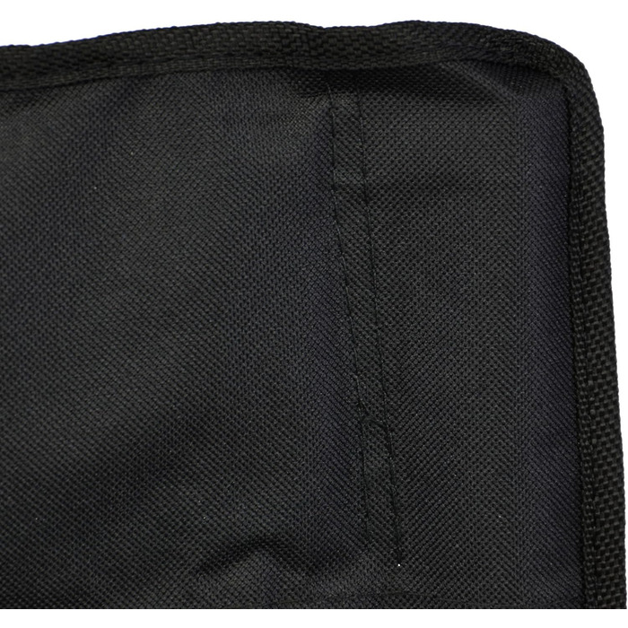 Комплект з 2 предметів Nexos рибальське крісло, розкладне крісло, кемпінгове крісло з підлокітниками та підсклянником, практичне, міцне, легке, чорне