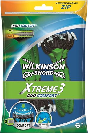 Чоловіча одноразова бритва Wilkinson Sword Xtreme Number 3 Duo, 6 шт.