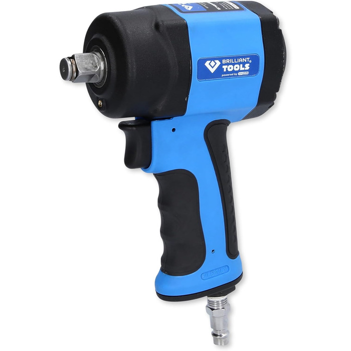 Міні-гайковерт пневматичний 1/2 BT160400 1,240 Нм I Ударний гайковерт стисненого повітря, регульований у 3-х ступенях I Високоефек