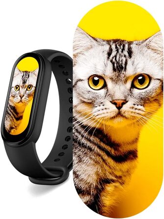 Фітнес-трекер та трекер активності Xiaomi Mi Smart Band (TFT-дисплей, відстеження SpO2, моніторинг сну, вимірювання серцевого ритму, сповіщення, крокомір, водонепроникність 5 атм, додаток Mi Fit) Band 6 (1,56 дюйма) чорний