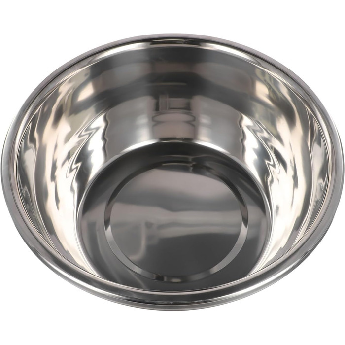 Набір мисок з нержавіючої сталі для приготування їжі, випікання, збивання яєць, приготування їжі, змішування салатів та безпечного зберігання з широким бортиком (32 см)