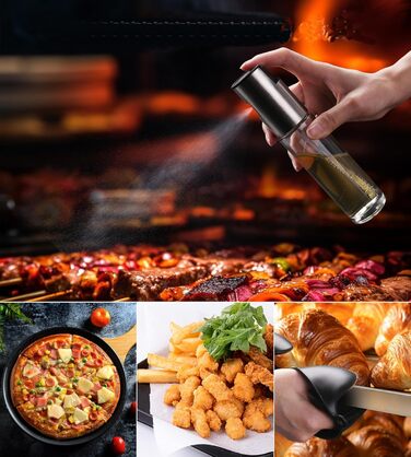 Аксесуари для фритюрниці, 12 шт. Аксесуари для фритюрниці Dual 2024 для фритюрниці Ninja Air Fryer AF500EU, AF400EU, AF300EU, Innsky, Princess, Emerio Аксесуари для решіток аерофритюрниці та пляшки з розпилювачем олії 9.5-10.4 л