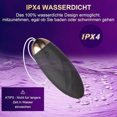 Вібруючі любовні кульки Qoosea, з пультом управління, 10 режимів, водостійкі, USB-зарядка, силікон