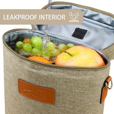 Сумка для пляшок Kato на 1 пляшку, сумка-холодильник для вина, пива та напоїв, сумка для перенесення на вулиці з роздільником, ручкою, плечовим ременем, штопором безкоштовно, сумка-холодильник для 2 пляшок - сіра