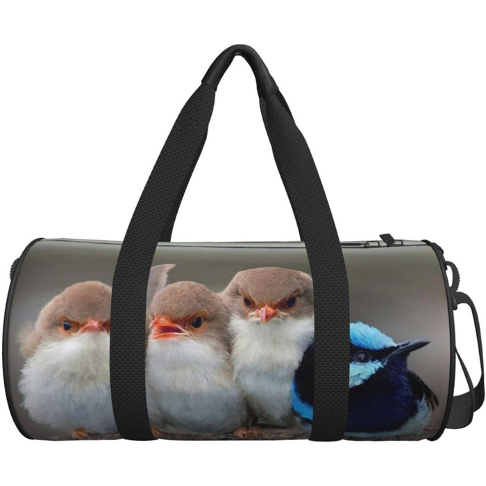 Велика дорожня сумка Квітка Мигдалю Легка та міцна Ідеальний подарунок для походів, відпусток, ділових поїздок та іншого, Vier Vgel, Універсальний розмір