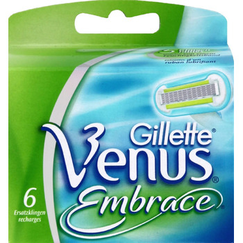 Жіночі леза для бритви Gillette Venus Embrace, 6 упаковок