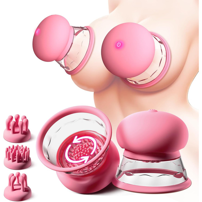 Стимулятор грудей та клітора VTAON 3в1, 10 режимів