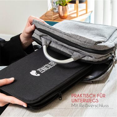 Професійний набір олівців для малювання Zenacolor із 74 предметів, пенал з 24 акварельними олівцями, 12 кольоровими олівцями, 12 металевими олівцями, 12 графітовими олівцями та аксесуарами - 1 альбом для малювання