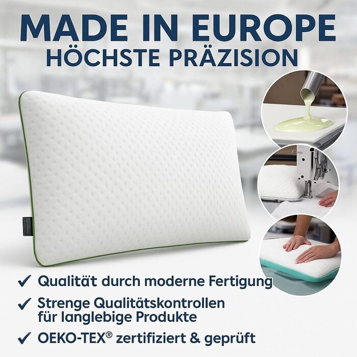 Подушка 40x80 см, подушка для шиї, ортопедична подушка, ергономічна подушка 80x40 см, подушка для зняття болю в шиї, подушка з піни з ефектом пам&39яті, подушки для сну, ергономічна подушка (висота 12 см)