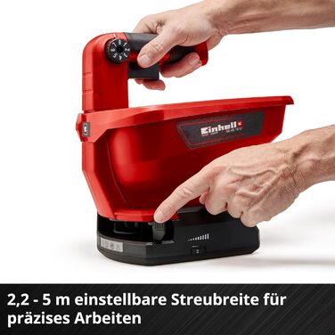 Універсальний розсипач Einhell GE-US 18 Li-Solo (без акумулятора та зарядного пристрою)