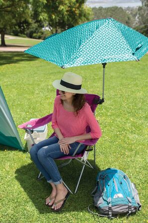 Парасолька Sport-Brella Versa-brella з універсальним затискачем, бірюзовий Regular Turquoise