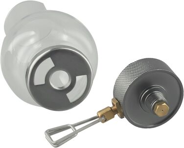 Портативний газовий ліхтар, кемпінговий газовий ліхтар, портативний газовий ліхтар для зовнішнього використання, для палива, наметові ліхтарі, газовий атмосферний ліхтар для вашого наступного походу для будь-яких пригод (комплект з 2 газових ліхтарів)