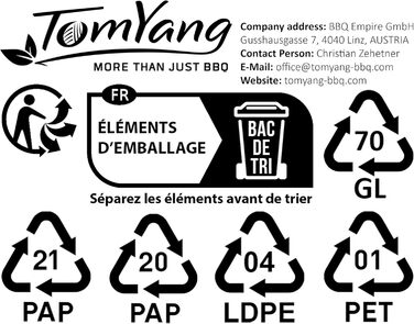 З кулінарною книгою, набором посуду з 10 предметів і тайським соусом барбекю. Швейцарське антипригарне покриття. Оригінальний корейський гриль, горщик Mookata Pot