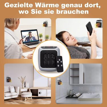 Підключаємий обігрівач Wellheater, міні-обігрівач для колодязів миттєво зігрійте свій дім, ідеальне рішення для затишного тепла в холодні дні