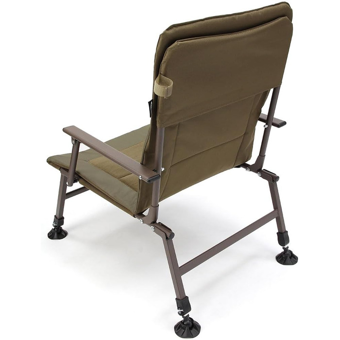 М&39яке рибальське крісло G8DS XPR з грязьовими ніжками, регульованими підлокітниками, зручним сидінням для лову коропа